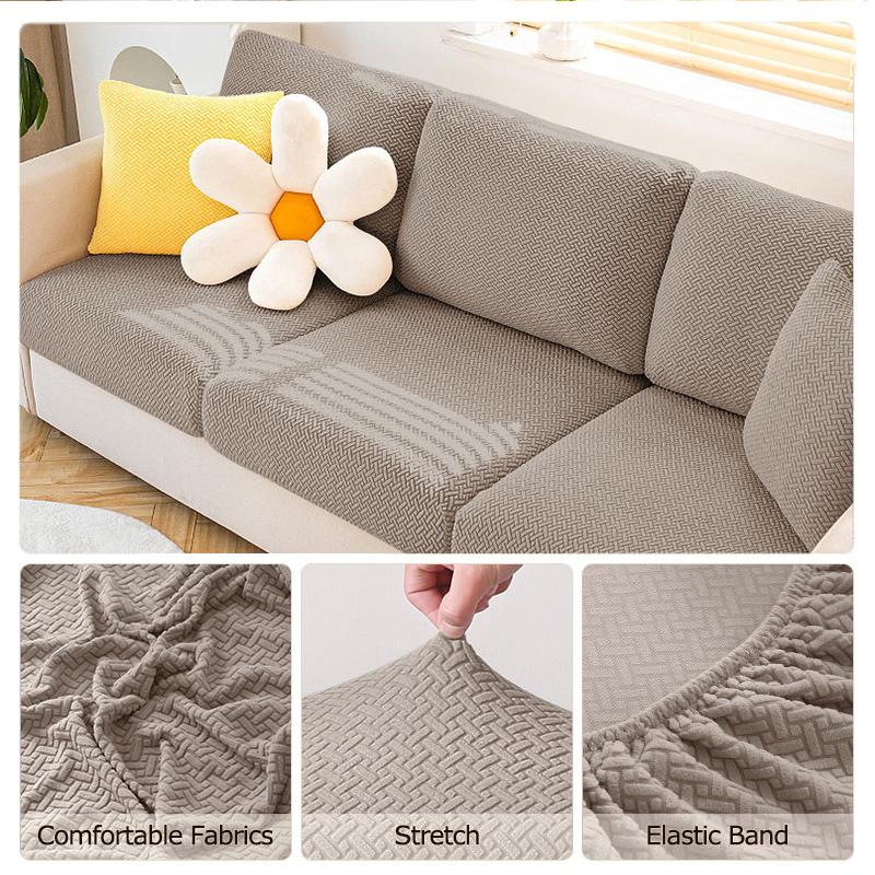 New Jacquard Sofa Seat Covers Stretch Sofa Cover For Living Room Modern Sofa Cushion Covers Plaid Sofas Covers For Home Hotel
