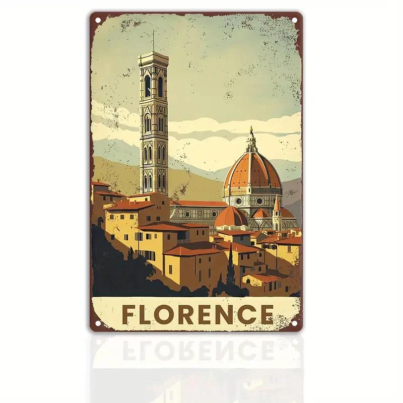 Retro Metal Sign Travel The World VENICE CANADA TORONTO  Vintage Poster Home Bar Room Pub Cafe Club Hotel Wall Decor Plate