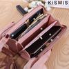 Fashion Women's PU Leather Long Wallets Sequins Patchwork Glitter Coin Purse Gifts for Girls Wholesale