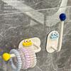 High Quality Reusable Suction Cup Hooks Traceless Wall Hook Shower Hooks Punch Free Rotating Suction Cup Hook Kitchen