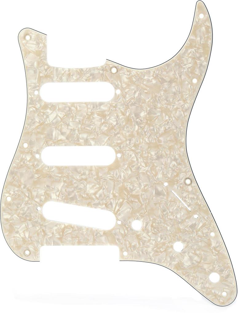 Fender Aged White Moto 11-Hole Modern-Style Stratocaster® Pickguard,