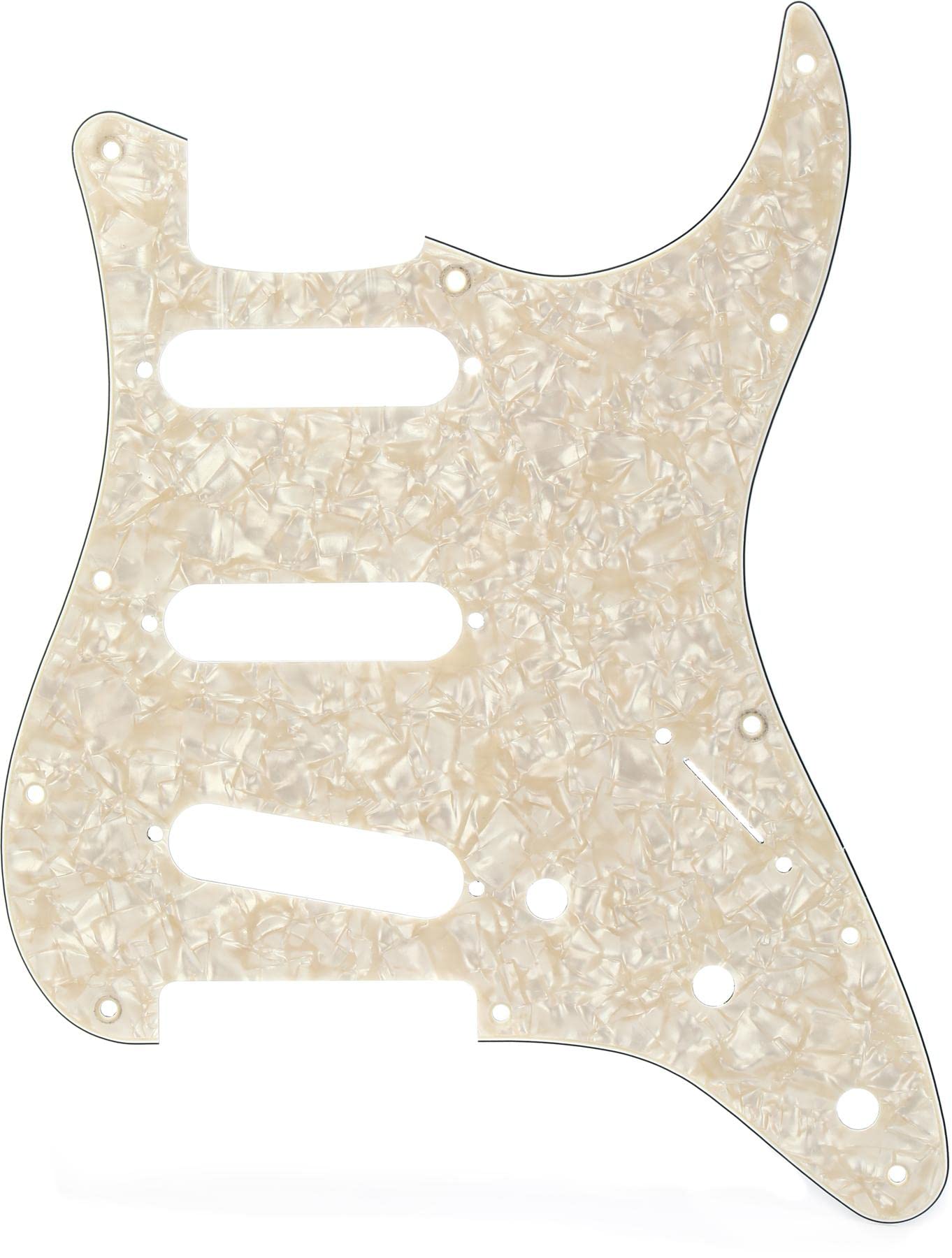

Fender Aged White Moto 11-Hole Modern-Style Stratocaster® Pickguard,