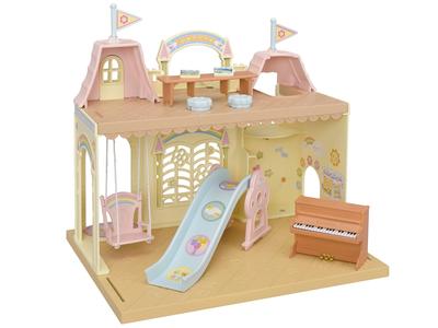 Sylvanian Families Kindergarten Fun Certificação ST Mark 3 anos ou mais Casa de bonecas de brinquedo Sylvanian Families EPOCH [Forest Kindergarten] S-61