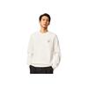 Li Ning Fleece Lined Warm Round Neck Long Sleeve Embroidered Sports Fashion Versatile Casual Sweatshirt Men tops AWDVA45-6