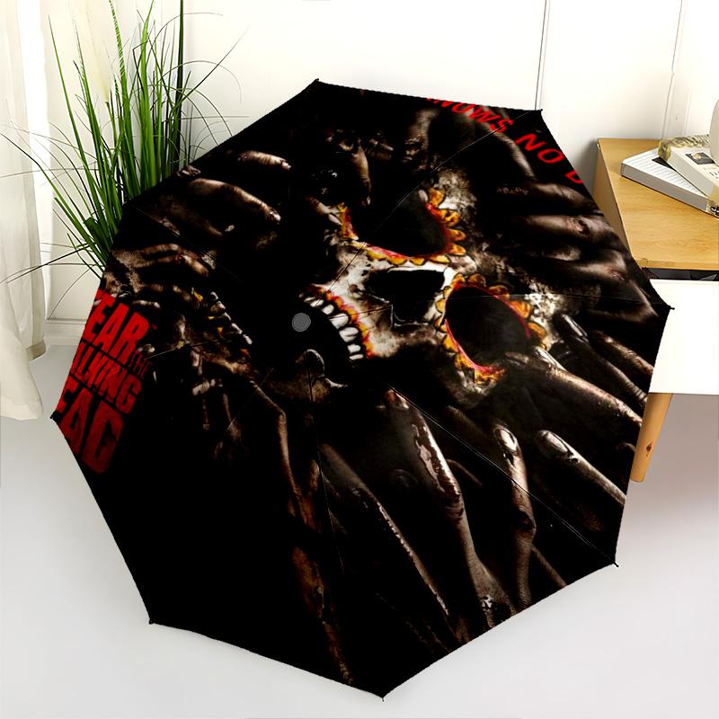 Survival Struggle Post-Apocalyptic World Folding umbrella Suitable for all seasons Portable outdoor Umbrella travel