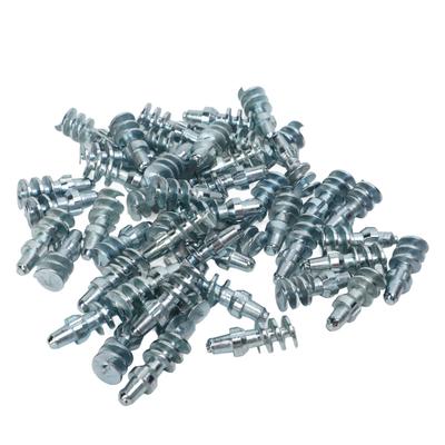 50 peças parafuso prisioneiro de pneu antiderrapante prata picos de pneu para carro caminhão bicicleta bota acessórios de motocicleta