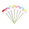 100pcs Colorful Artificial Mushroom model Plant action Figure Miniature