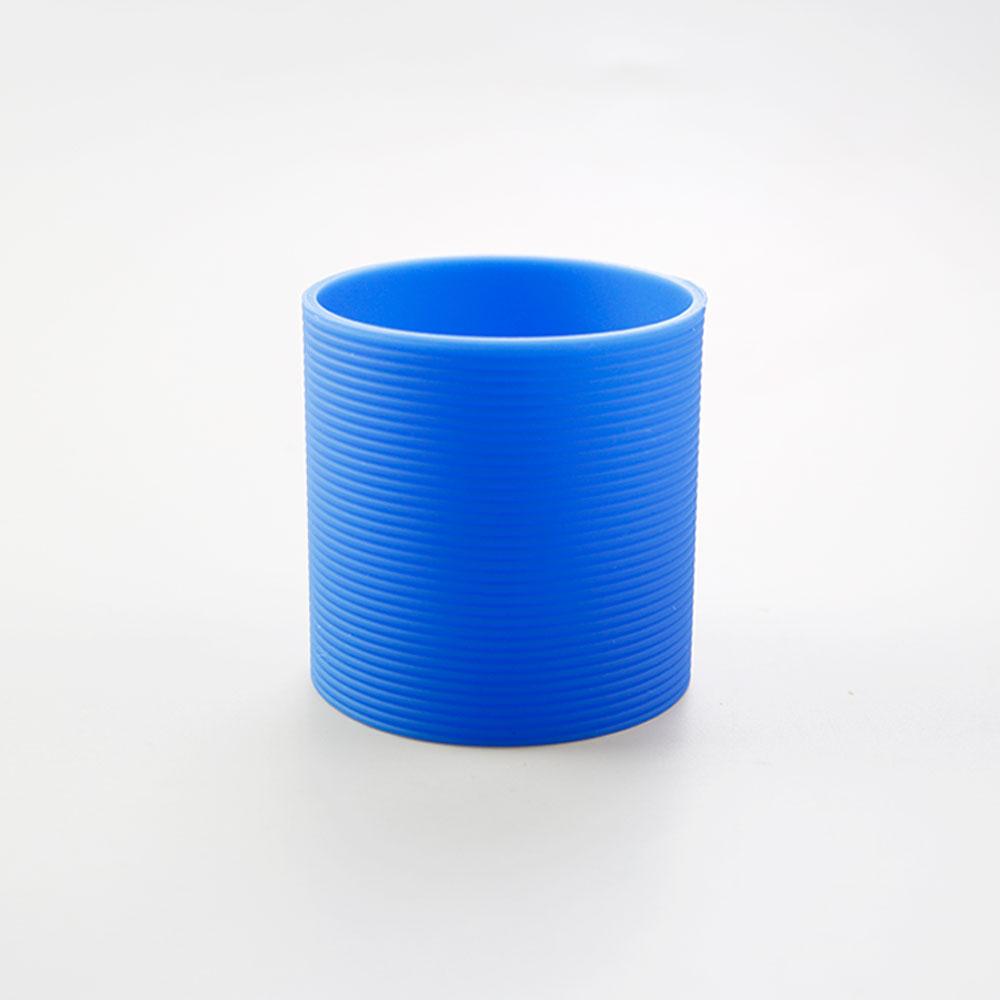 SW 16 Colors 7.0CM Silicone Cup Cover Stripes Non-slip Heat  For Glass Cup Sleeve 70MM Insulated Water Bottle Cup Sleeve