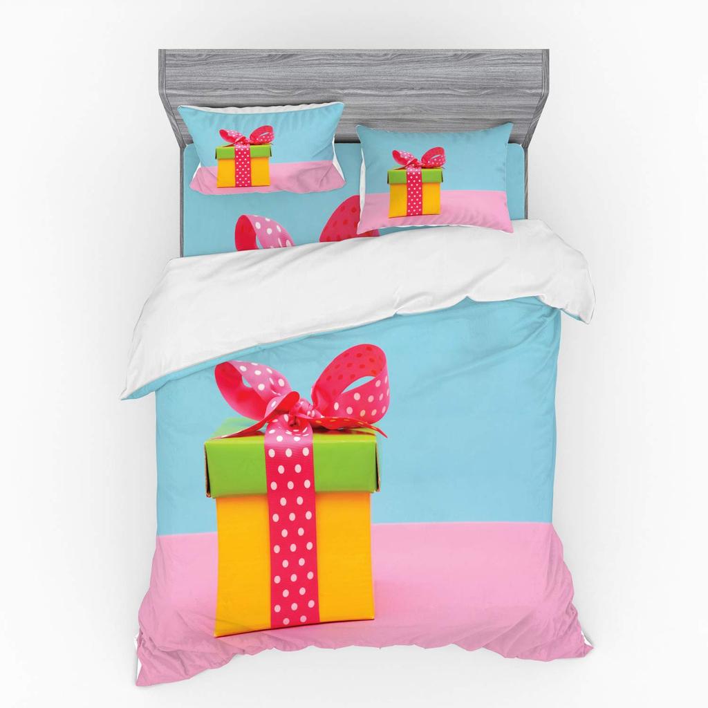 Gifts Duvet Cover Sets For Kids Queen Size Quilt Covers Lightweight Down Bedroom Decor 2 Pillowcases 1 Duvet Cover No Comforter