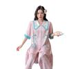 Women's Large Size Ice Silk Pajamas - Breathable, Ultra-Thin Summer Nightdress
