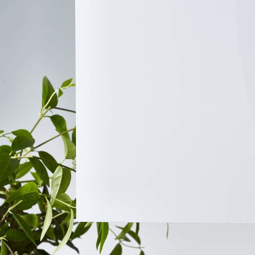 Acrysunday Hard PVC Board, Opaque Type, Sunday Sheet, 300mm X 300mm, 1mm Thick, White, 200 SS 1