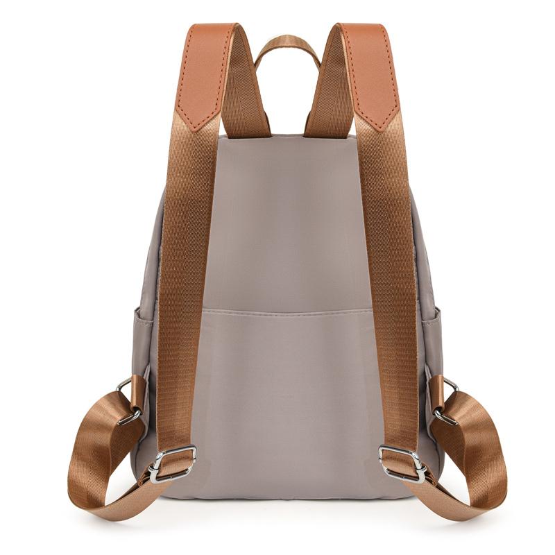 Oxford Multifunktionaler Rucksack Einfarbig Damen Große Kapazität Wasserdicht Reise-Rucksack