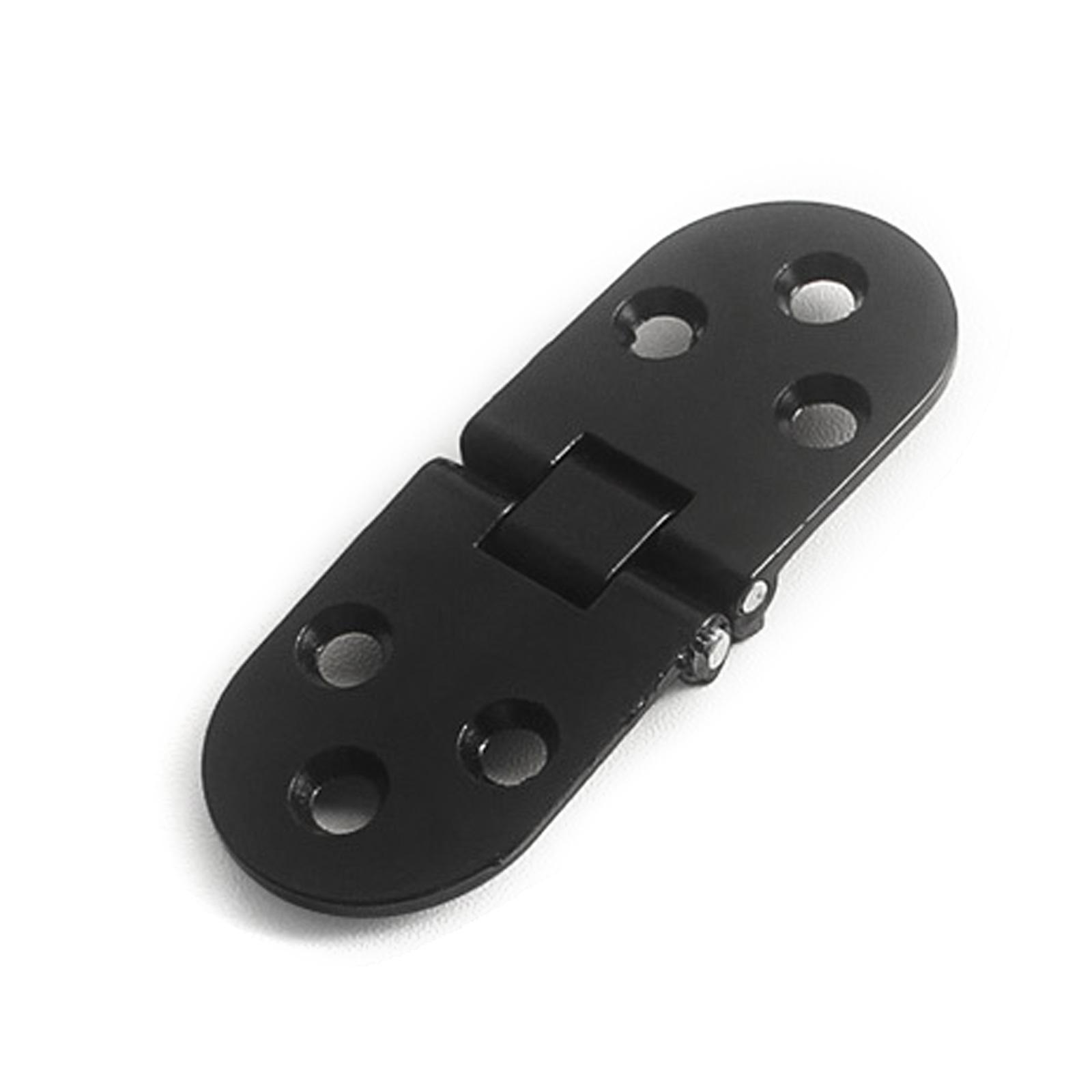 Петли для складного стола на 180 градусов, цинковый сплав, скрытые петли, регулируемые дверцы шкафа, скрытая петля, простая установка чёрный