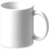 Tazza "Pic" in vetro 330 ml per sublimazione Bianca