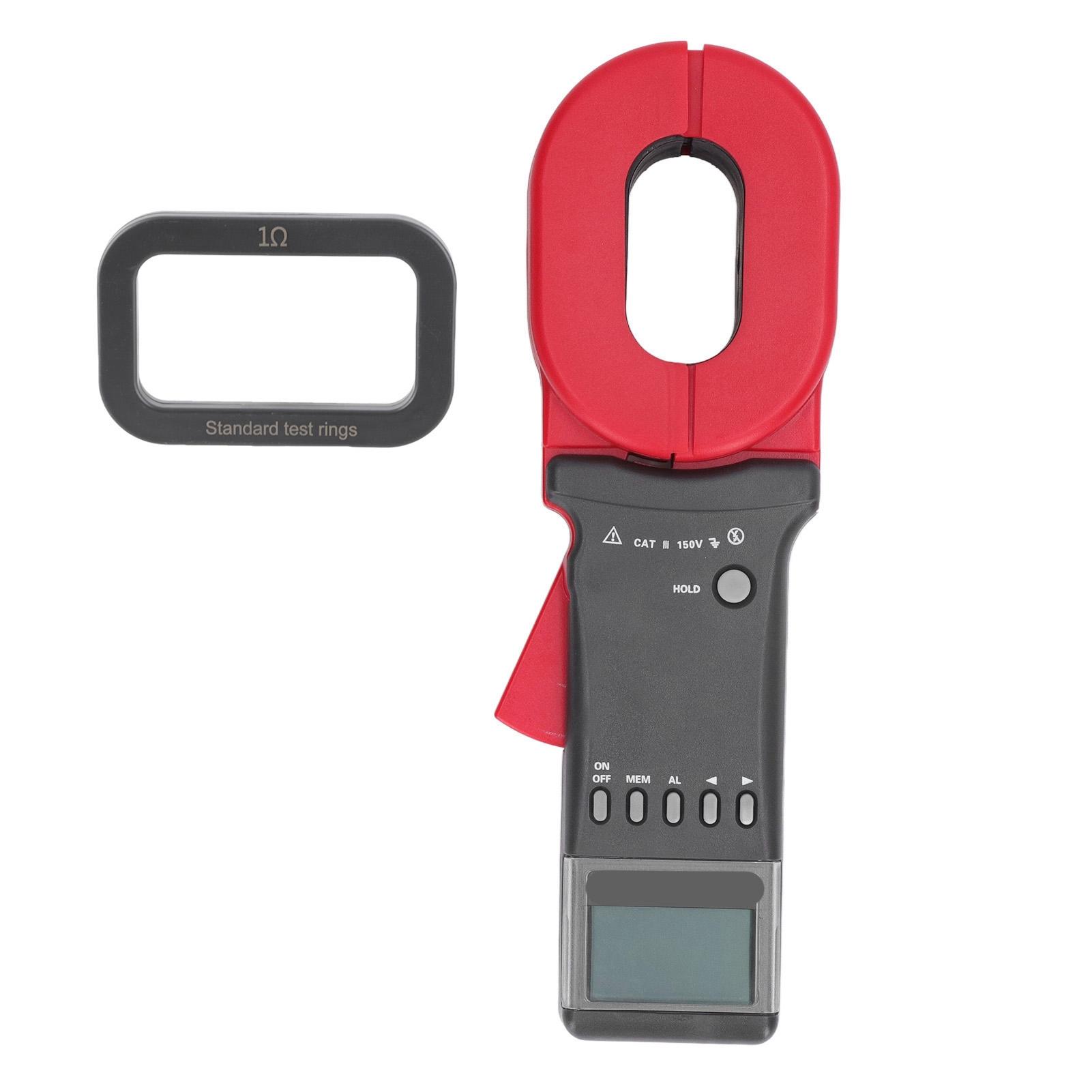 

Clamp Resistance Tester ETCR2000+ Digital Ground Earth Resistance Meter 0.01‑1200 Ohm