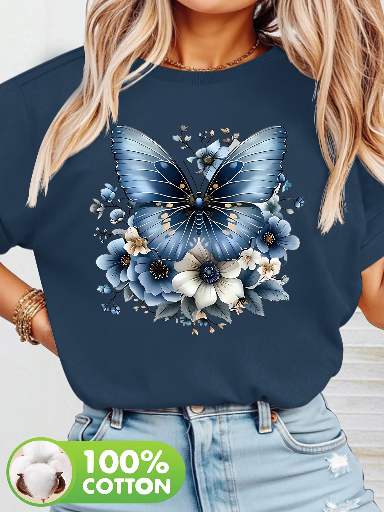 Spring and Summer Designer Women s Short-Sleeved T-Shirt XL