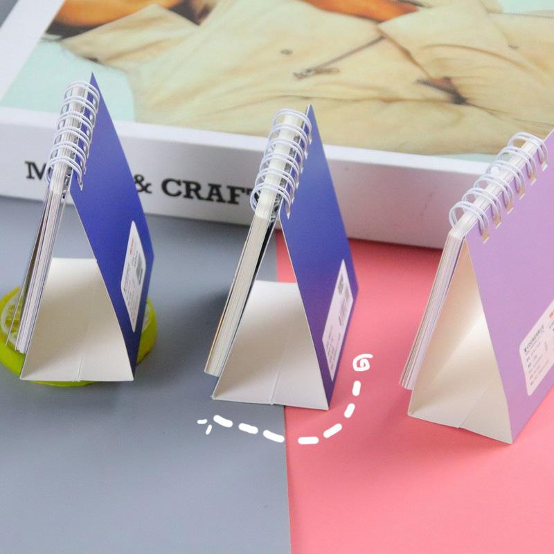 2025 Cute Cartoon Small Desk Calendar Creative Office Desktop Calendar Dual Daily Mini Memo Calendar Learning Planner