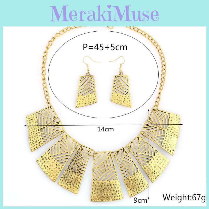 Alloy Vintage Unisex Necklace With Openwork Design Chain For Special Occasions