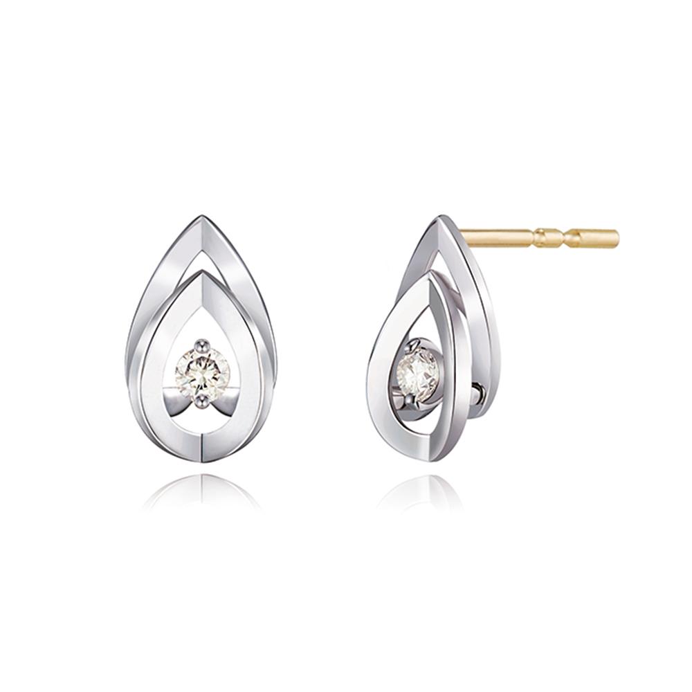 Roseedor Light Me Pair Diamond Earrings (Wg)_212200113