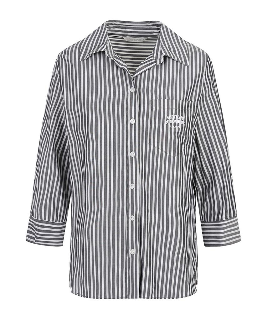 MESENSE Striped Blouse_Mb48Blmd02Z