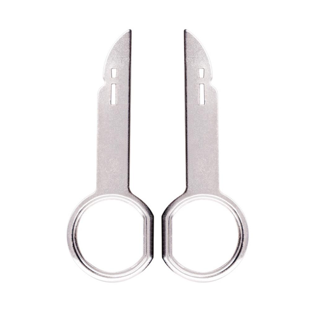 New 4Pcs Car Radio Removal Tool Key DIN Release Keys Set For Mercedes Benz BMW