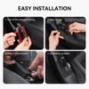 YZ For Tesla Model 3 Model Y Car Seat Gap Filler Side Seam Styling Seat Gap Leak-proof Filling Silicone Cover Accessories