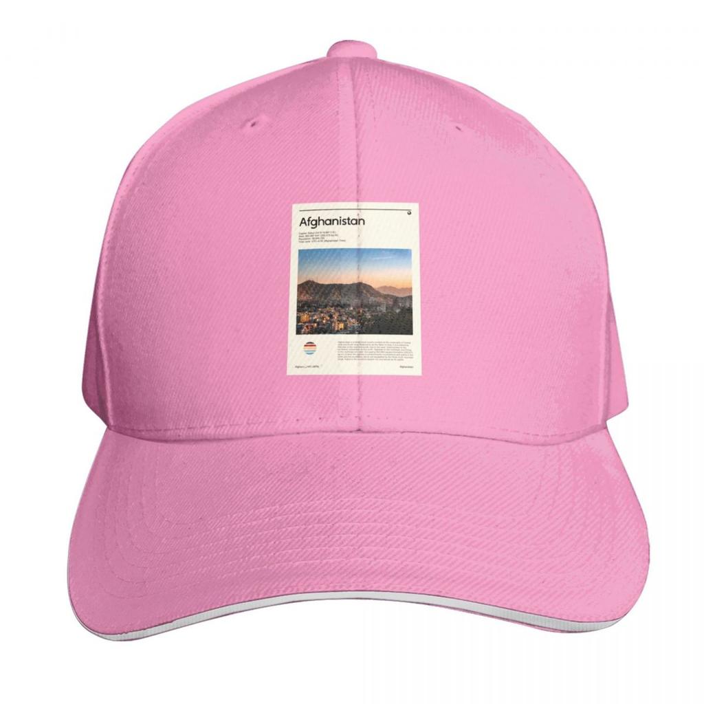 Visit Afghanistan (Travel Poster) Baseball Cap Unisex For Men Women Outdoor Golf Running Hiking Summer Beach Travel