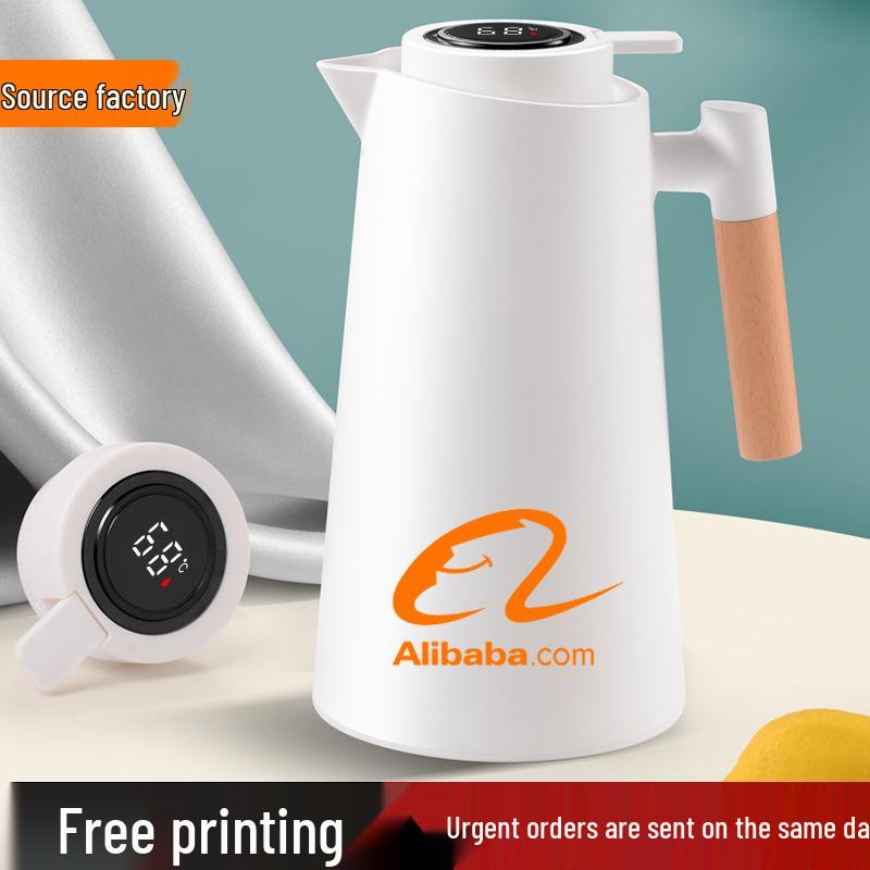 Digital Display Press-Type Large Capacity Glass Liner Insulated Kettle