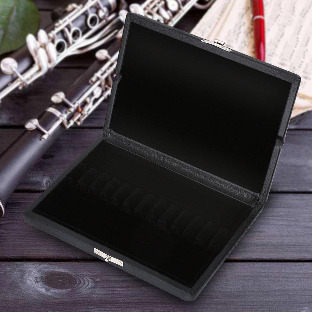 Reed Case Holder for Oboe PU Oboe Reed Easy To Elegant Woodwind Instrument Accessory Box/Reed 10/12/20 Reeds, Box, Compact, Breathable,