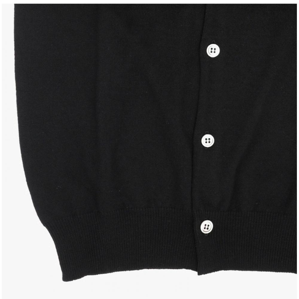 Comme Des Gar Ons Unisex Black Heart Wappen Cardigan Ax N023 051