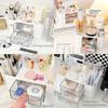 1pc Two-Tone Creative Multi-purpose Stationery Storage Box, Desk Holder For Office Storage
