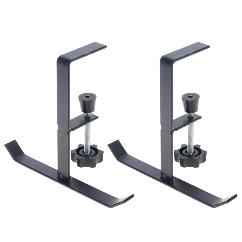 Convenient Under Desk Hook Functional Nonstick Table Hook Portable Hanger for Keys Bags Headphones and More