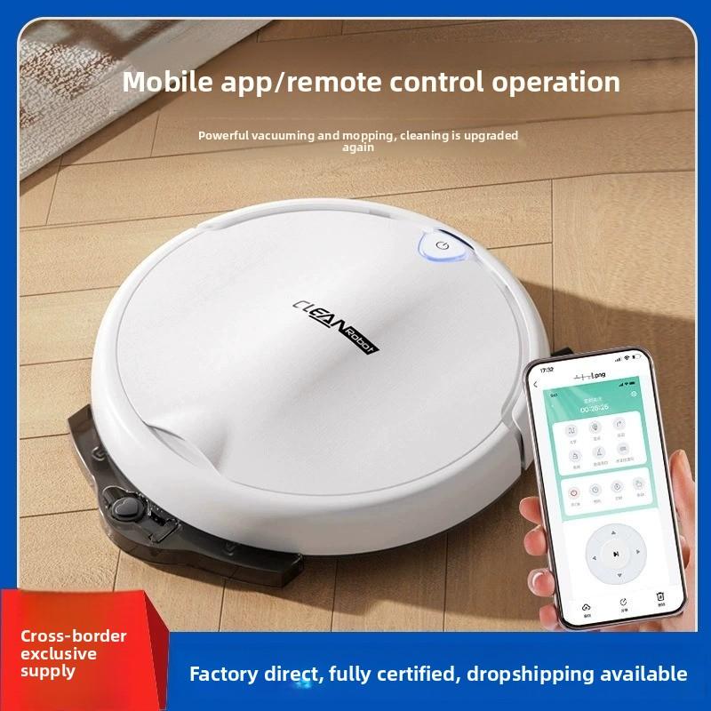 Robot aspirador inteligente automático 3 en 1 para limpieza del hogar con carga automática