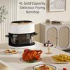 4L Air Fryer, 1350W Compact Hot Air Cooker, Nonstick Basket, Digital Touch Screen, Oil-Less Electric Air Fryer Oven for Healthy Cooking