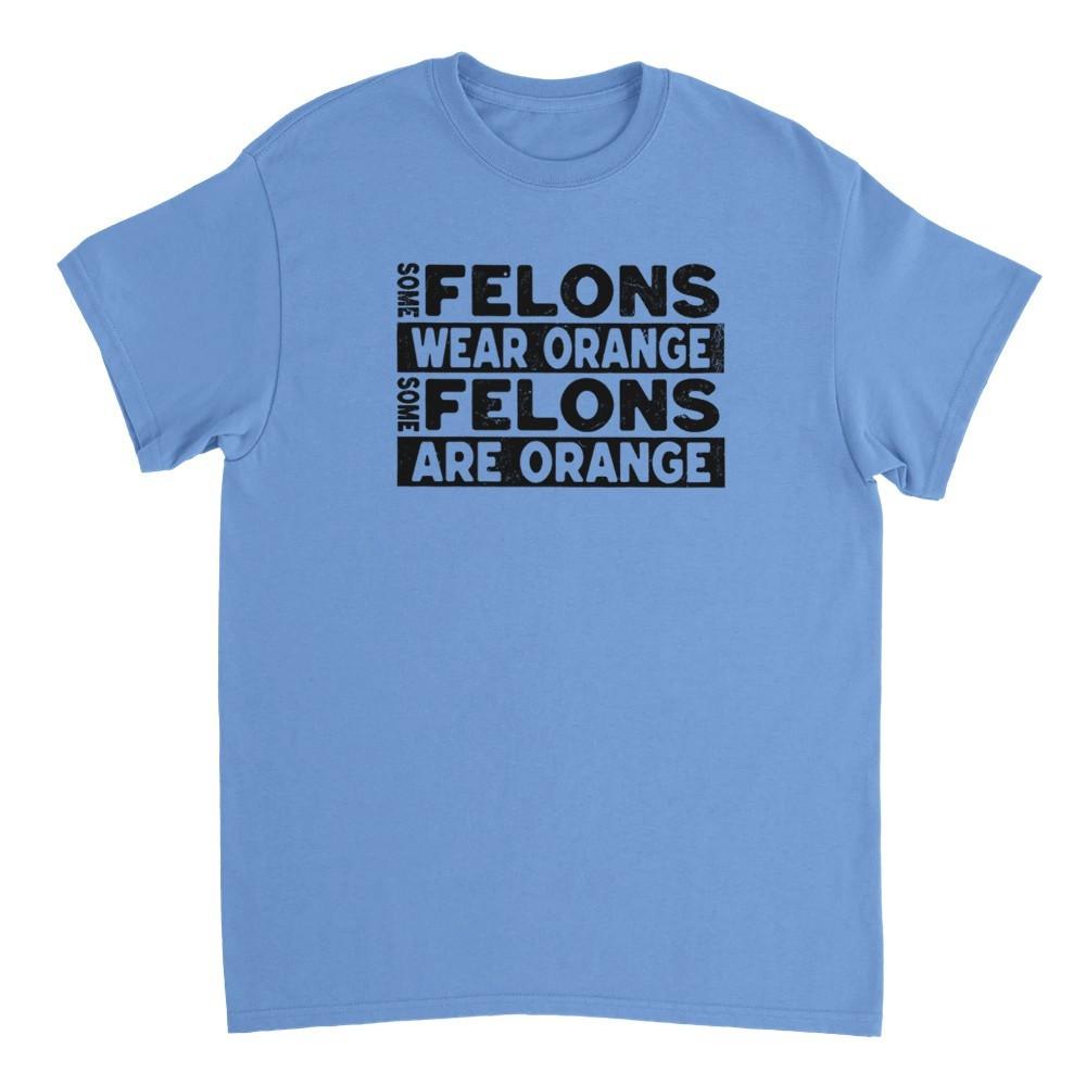 Some Felons are Orange - Anti MAGA T-Shirt S разноцветный