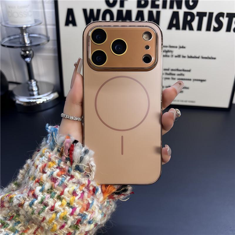 Apple 17 Pro Max Magnetische iPhone 16 Hülle: 15 Farben, Linsenschutz