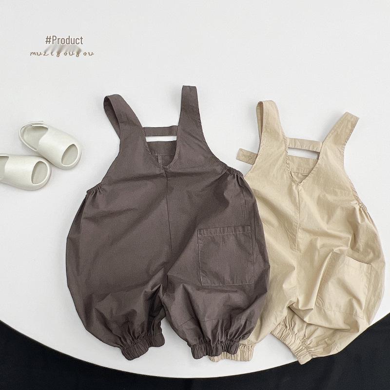 Summer New Cotton Overalls for Kids - Japanese & Korean Style