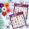 India In Diwali Festival Bingo Card Game Set With Stickers Call Supplies Cards