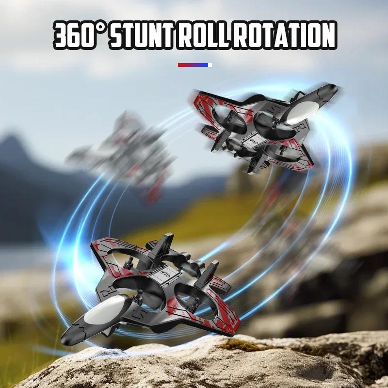 2.4G RC Aircraft EPP Foam Fixed-wing Glide Remote Control Airplane Model Toys for Children Rolling Stunt Flight Plane Boys Gifts