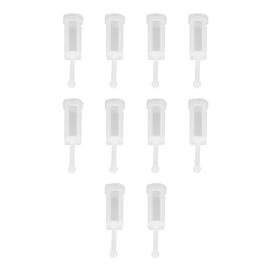 10 STK Sprøytepistolfiltre Nylon Finmasket Billakk Sprøytepistol Filter Sil for Malingstrålesprøyter