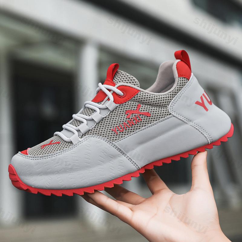 Fashion Autumn Men's Casual Sports Shoes 2025 Breathable Non Slip Internal Height Outdoor Fashion Sneakers Platform Zapatos Para Hombre