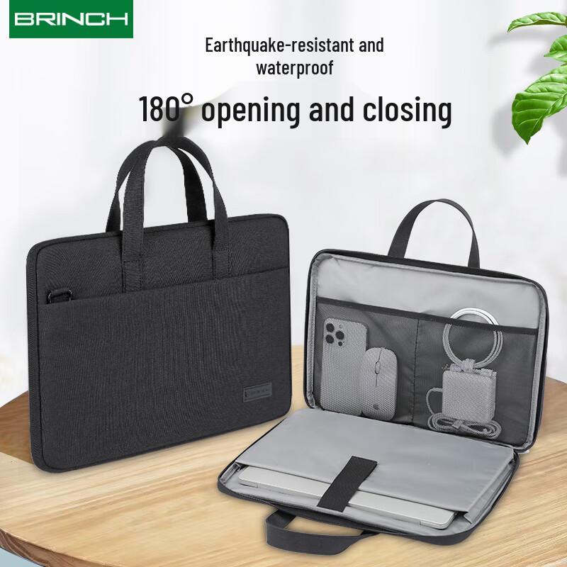 BRINCH Business Commuter Laptop Shoulder Bag 14 inch