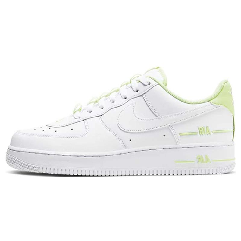 Nike Air Force 1 Low Double Air Low White Barely Volt Sneakers CJ1379-101