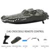 Non-Toxic Rc Boat Remote Control Toy Animal Floating Crocodile Boat Radio Controlled Speedboat Outdoor Game Children Toys For Kid Children Gfit