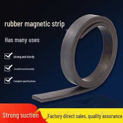 Anisotropic Double-Sided Super Strong Magnetic Rubber Strip for Motors and Curtains