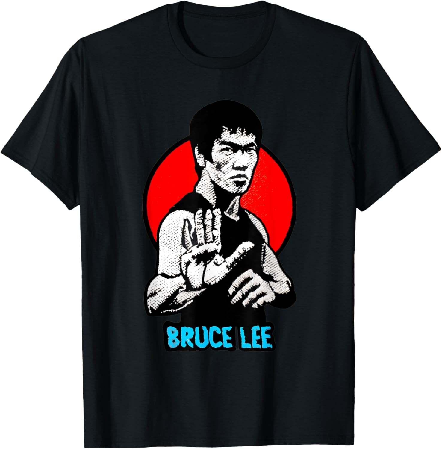 Bruce Lee s Kung Fu Jeet Kune Do King of Kung Fu T-Shirt, Unisex-Adults, Black, Small, Short Sleeve, T-Shirt S