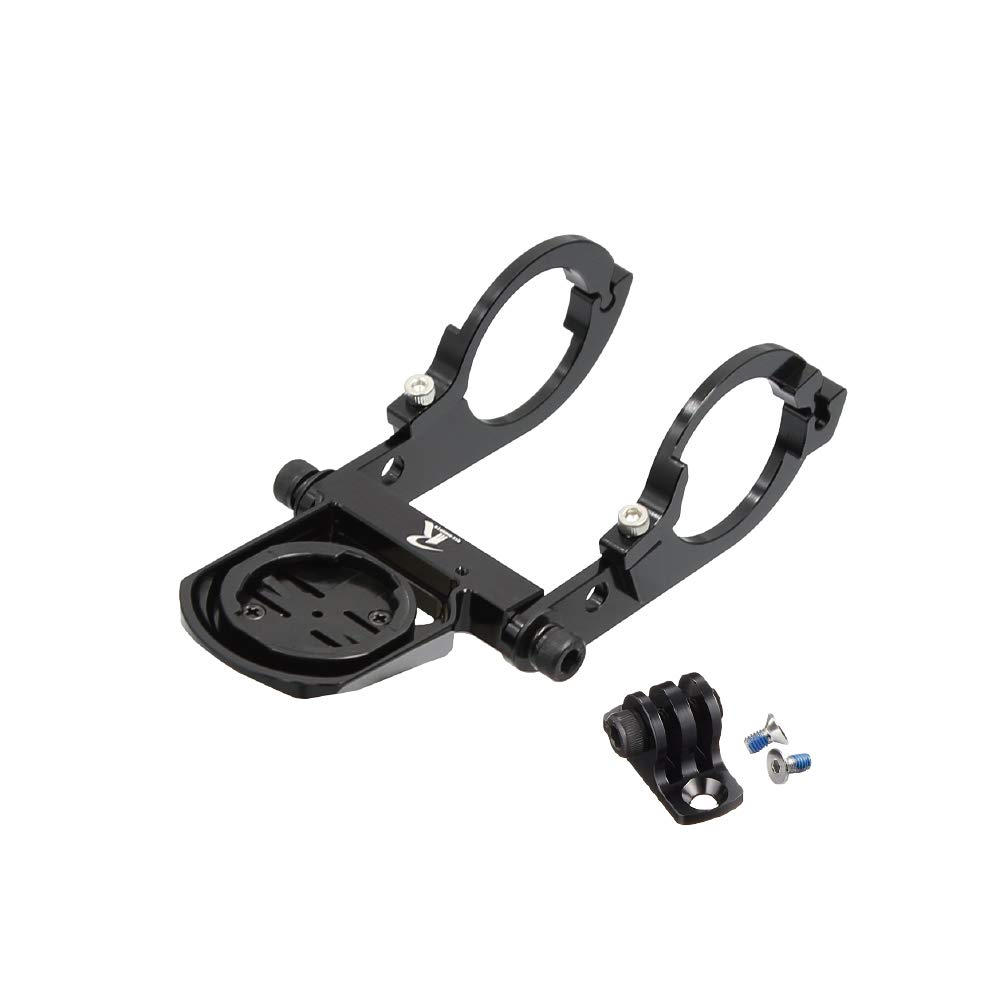 

Крепление для велокомпьютера черное для Garmin Aero Combo Mount Narrow Type 9 Lower Совместимо с Garmin Edge Size Rec-Mounts 31,8 мм Двустороннее [С