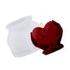 Heart Shape Silicone Candle Molds for Epoxy Resin Candle Soap Holding Heart In Hand Silicone Molds for Gypsum Decoration