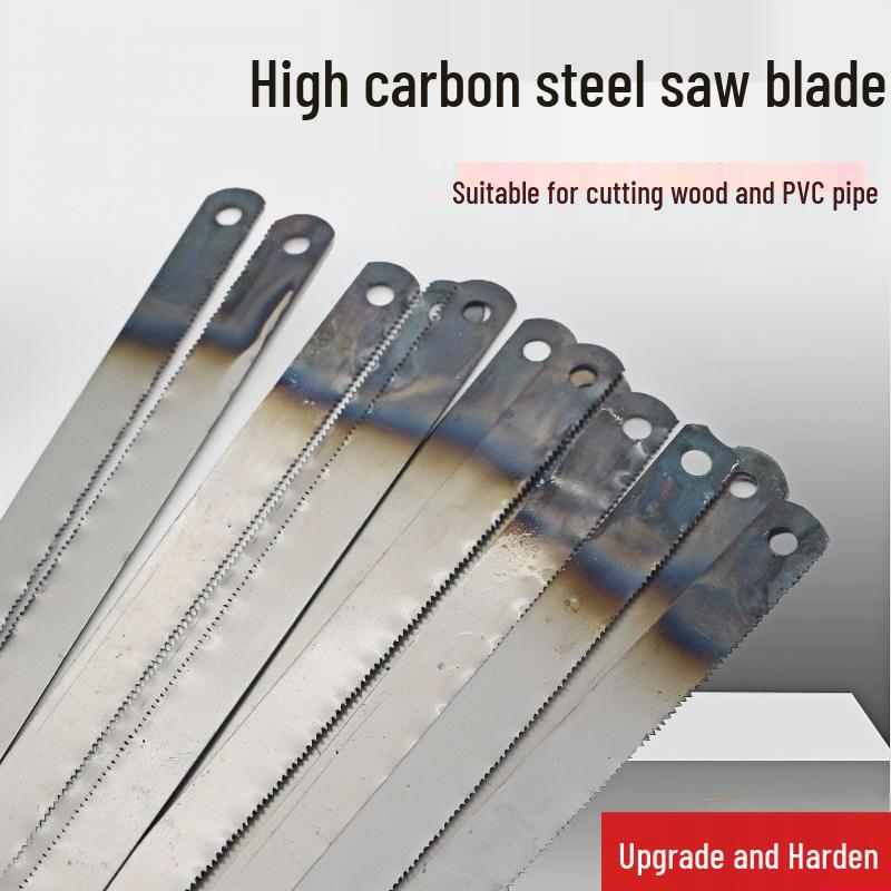 High Carbon Steel Manual Saw Blade for Metal & Wood Cutting