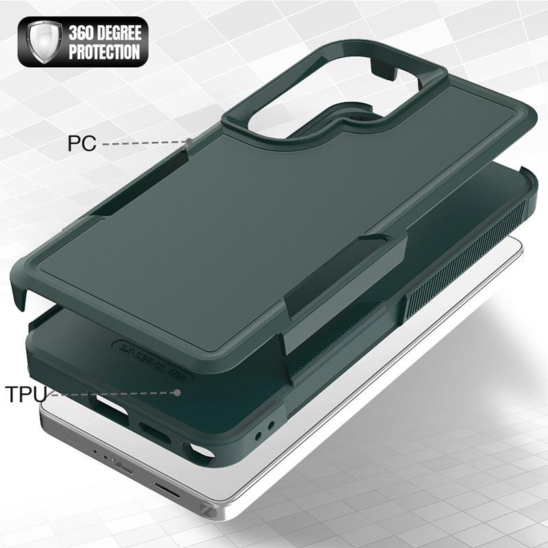 Compatible with Samsung S26 Ultra: 2-in-1 Anti-slip & Drop Case for S25/S25 Plus - Outdoor Protective Phone Cover